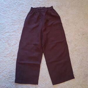 Shelter Eva Pants Earth Linen Silk Small